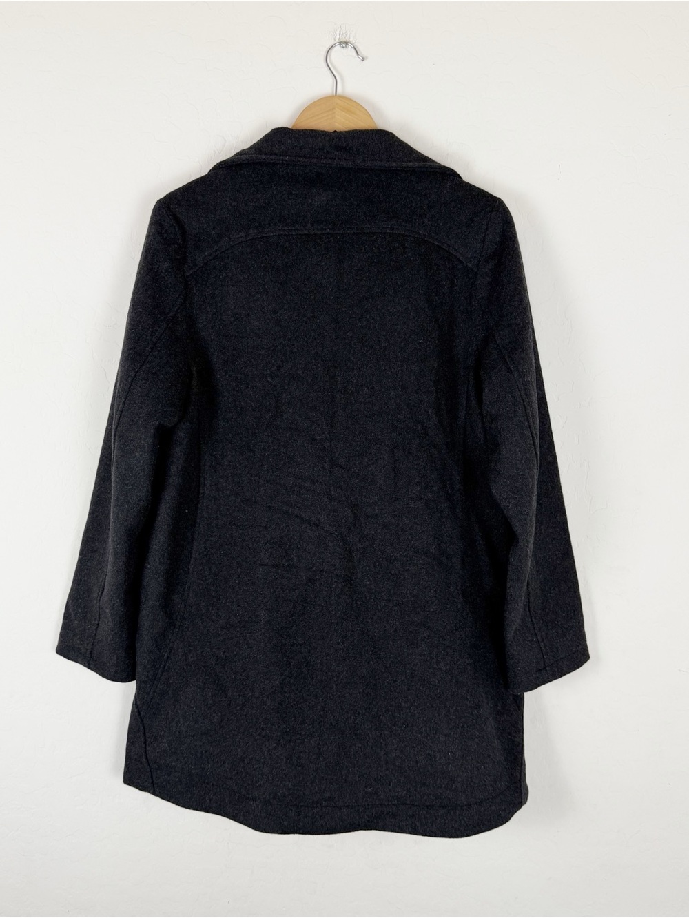 Pendleton Women's Water Resistant Cascade Wool Campbell Coat Jacket Charcoal - Picture 5 of 11